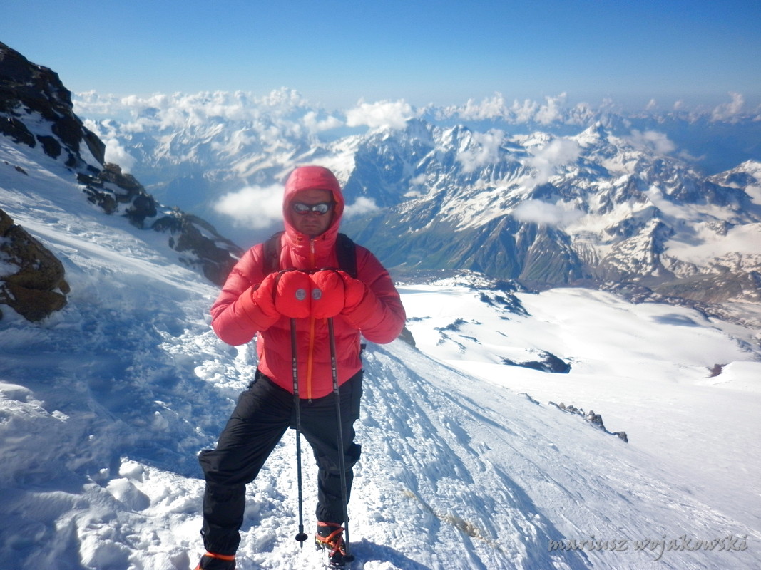 Elbrus atak szczytowy-jest już słoneczko