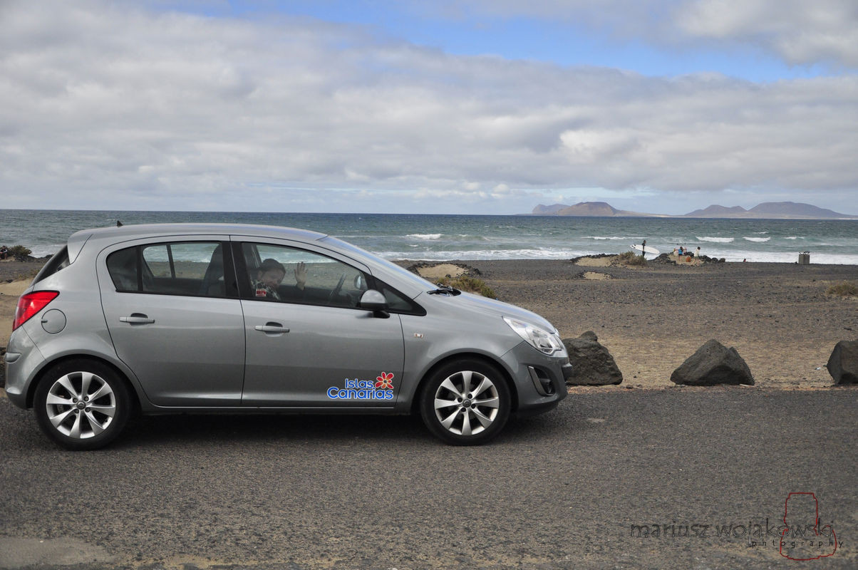 lanzarotte w lutym nasz pojazd