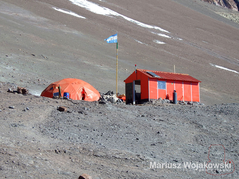 Idziemy do Nido de Condores. Pierwsza zimna noc w Canadzie.