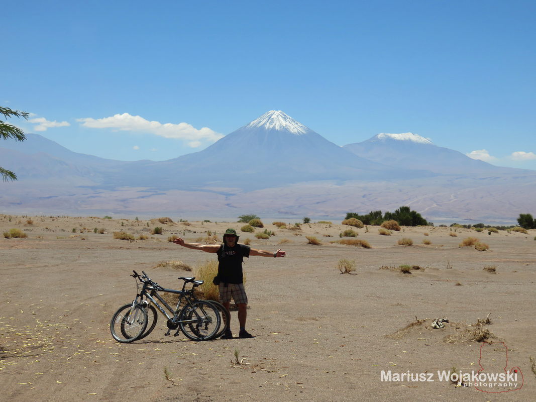 rowerem po Atacamie- Laguna de Cejas