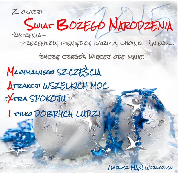 najlepsze i serdeczne życzenia Bożego Narodzenia