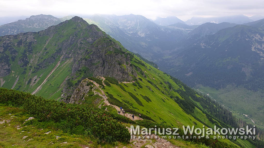 Tatry od Chochołowskiej do Morskiego Oka-w stronę Kasprowego