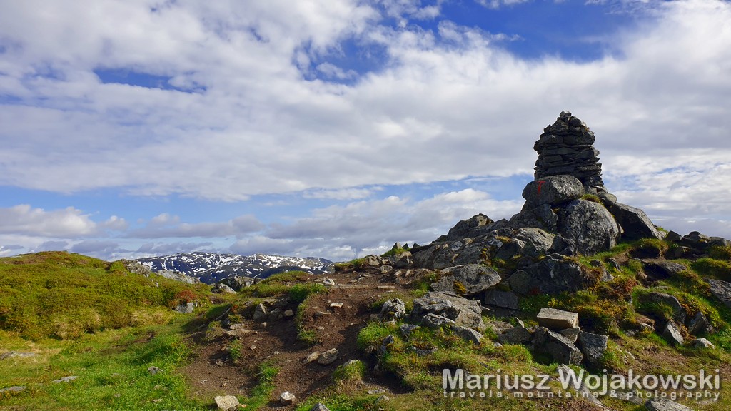 norwegia rosendal steinpark malmangernuten