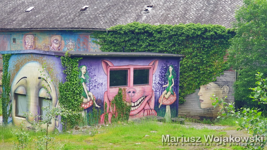 norwegia rosendal steinpark malmangernuten