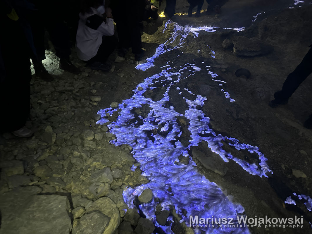 błękitne ognie wulkanu Ijen